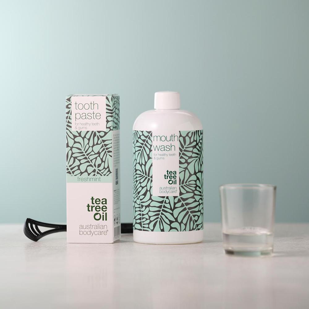 Australian Bodycare Tea Tree Oil Munskölj vid dålig andedräkt  500 ml