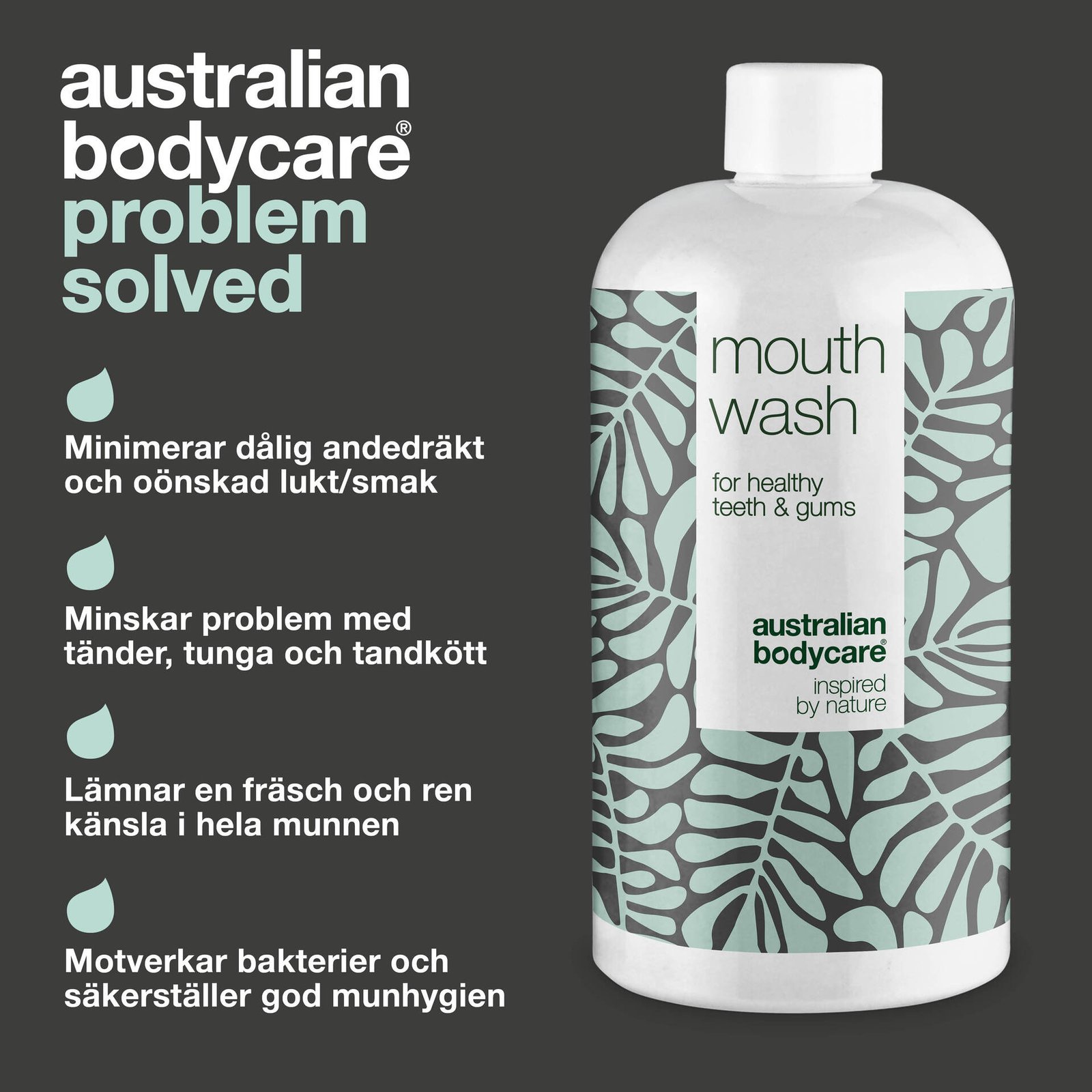 Australian Bodycare Munskölj vid dålig andedräkt  500 ml