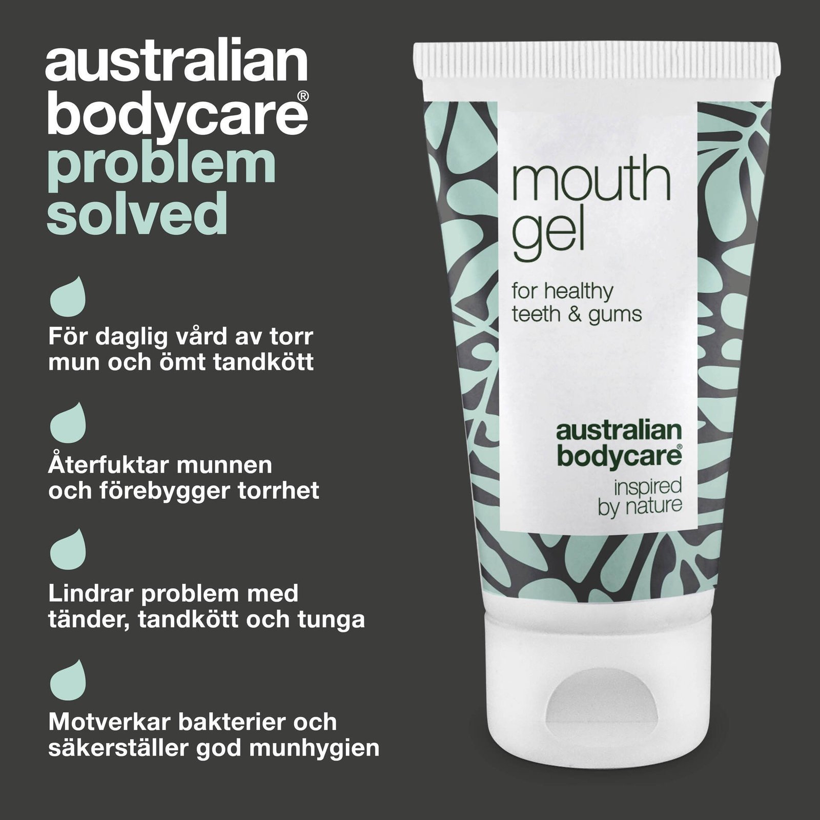 Australian Bodycare Mungel för muntorrhet och ömt tandkött 50 ml