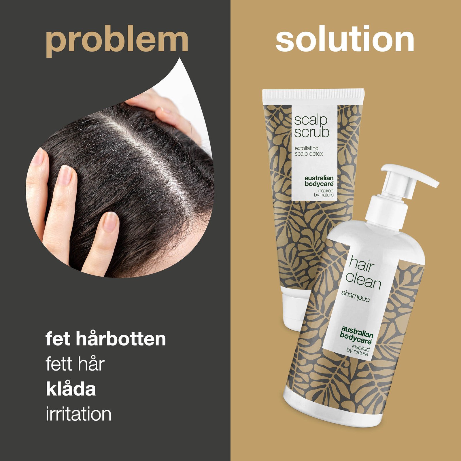 Australian Bodycare Scalp Detox Duo - 2-pack hårprodukter med tea tree oil