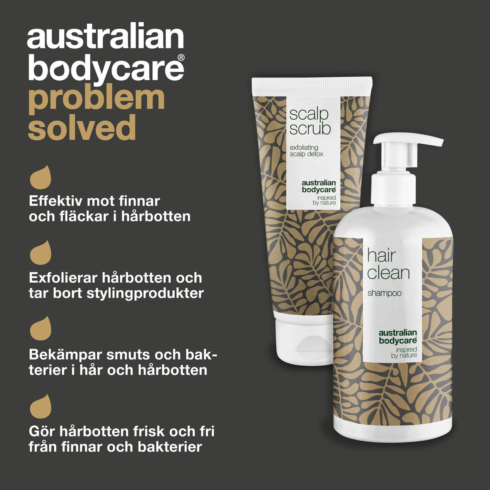 Australian Bodycare Scalp Detox Duo - 2-pack hårprodukter med tea tree oil