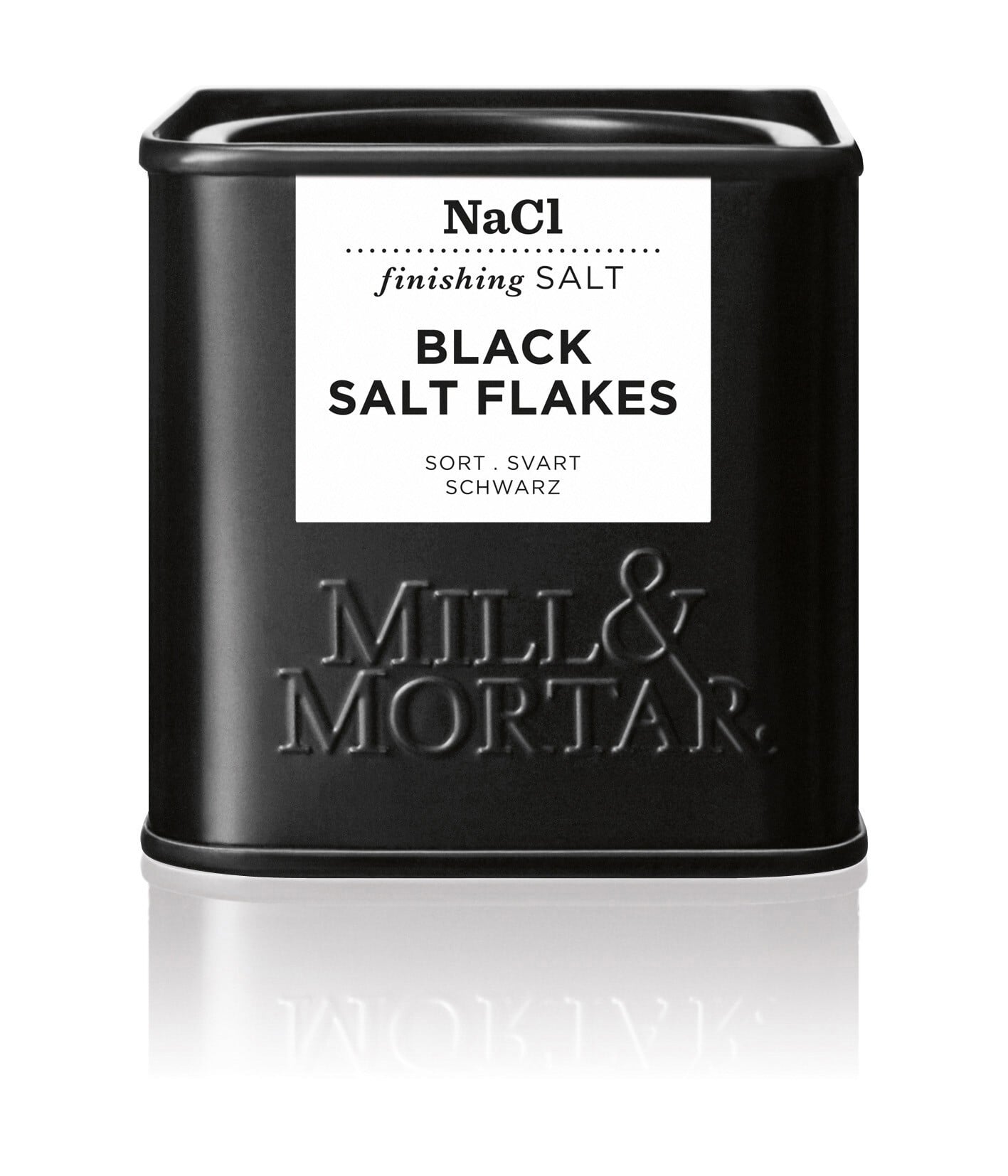 Mill & Mortar Svart Salt 80 g