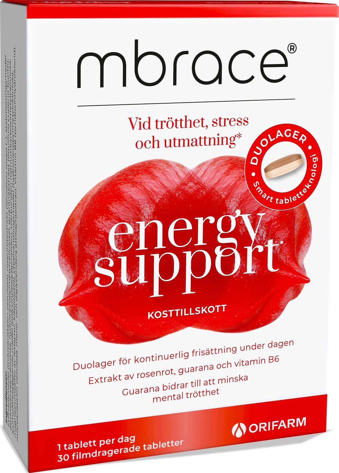 Mbrace Energy Support 30 tabletter