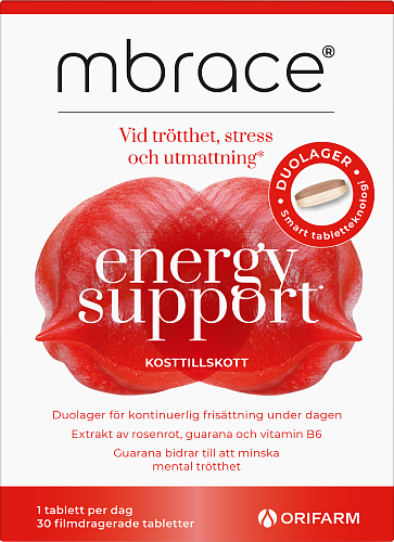 Mbrace Energy Support 30 tabletter