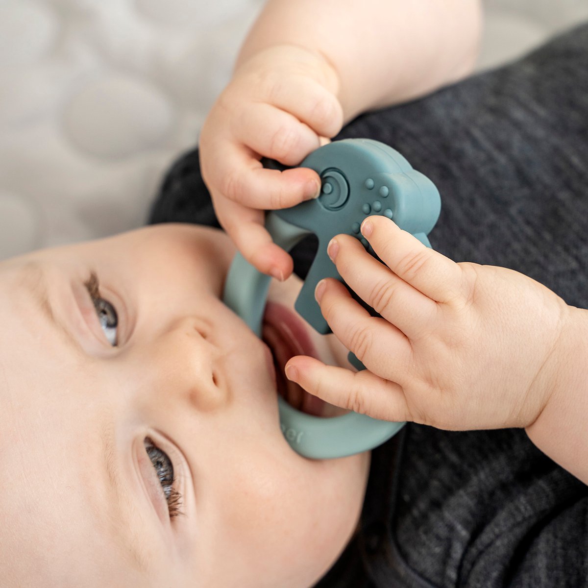 Done by Deer Bitleksak Deer Friends Grön/Blå 2 st