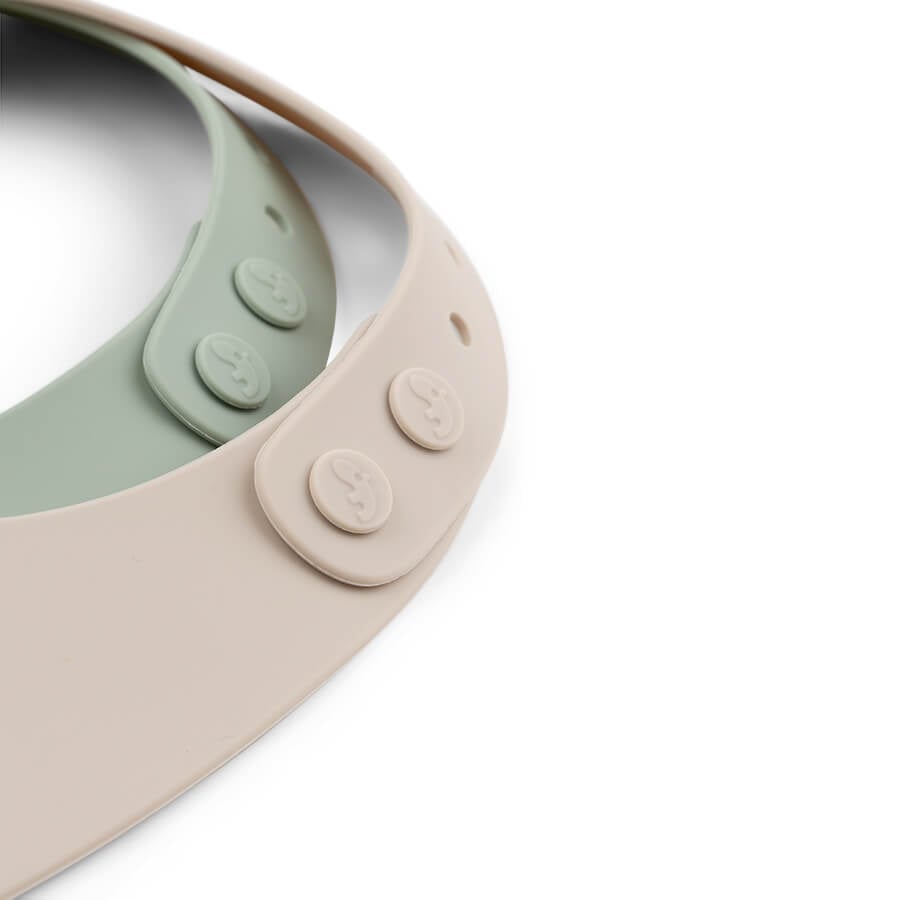 Done by Deer Haklapp Silikon Lalee Sand & Grön 2 st