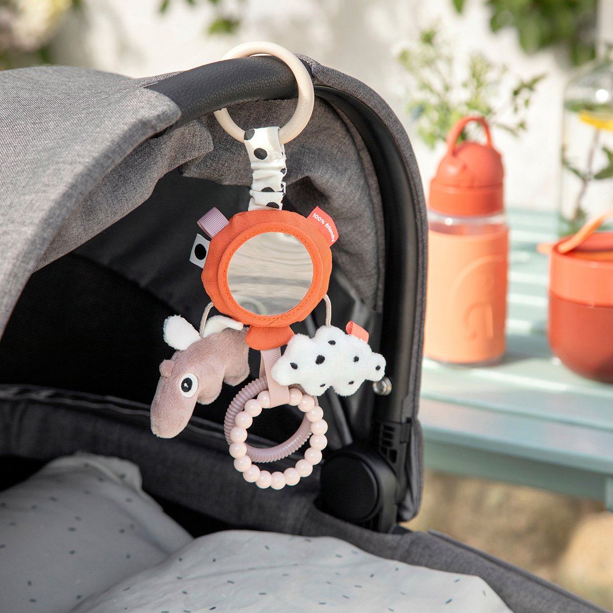 Done by Deer To Go Aktivitestspegel Happy Clouds Papaya 1 st