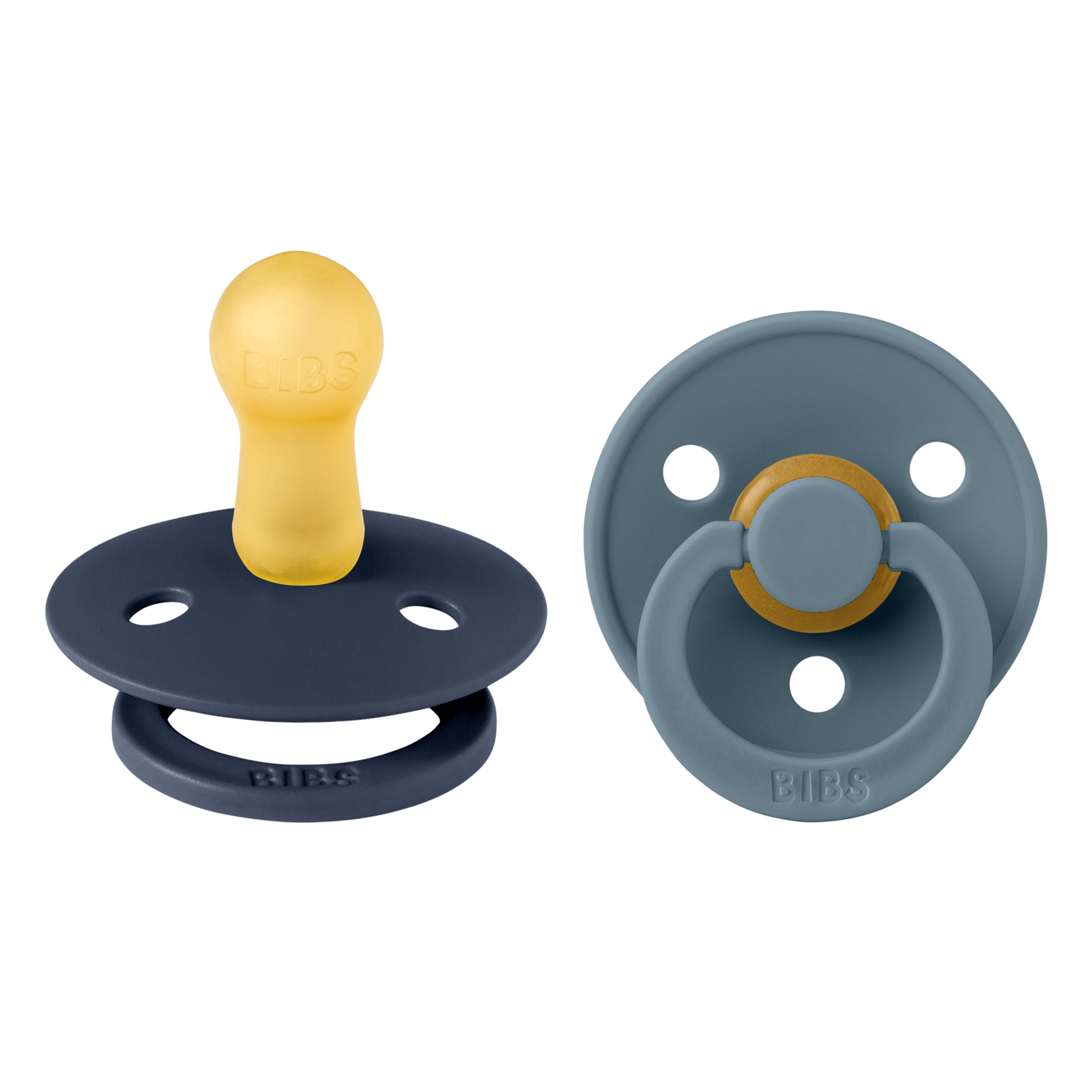 BIBS Colour Latex 6+ månader Size 2 Deep Space/Petrol 2 st