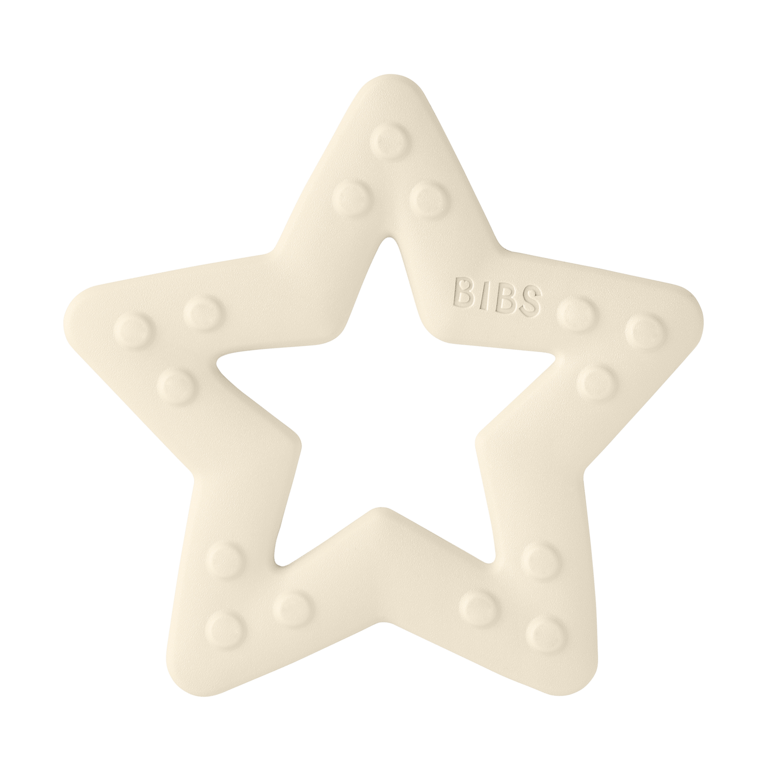 BIBS Baby Bitleksak Stjärna Ivory