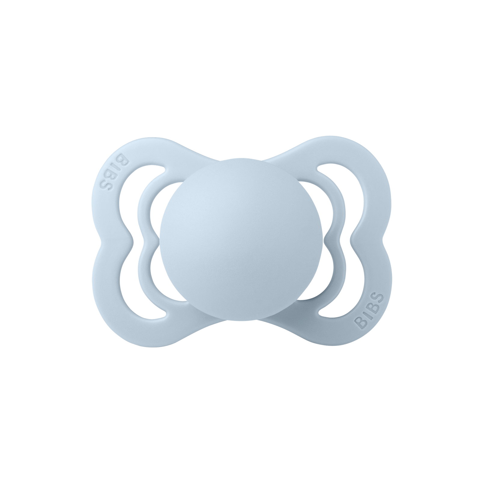 BIBS Pacifier Supreme Silicone 0+ månader Size 1 Baby Blue