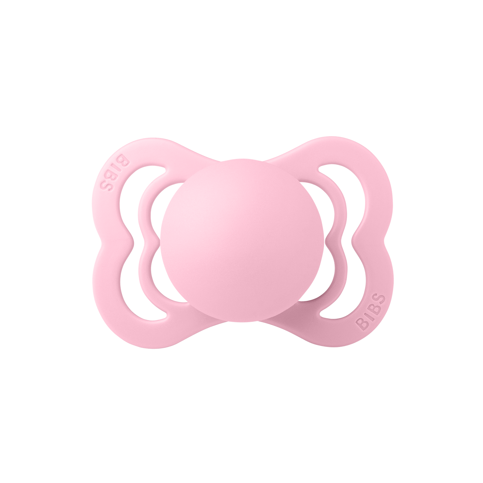 BIBS Pacifier Supreme Silicone 0+ månader Size 1 Baby Pink