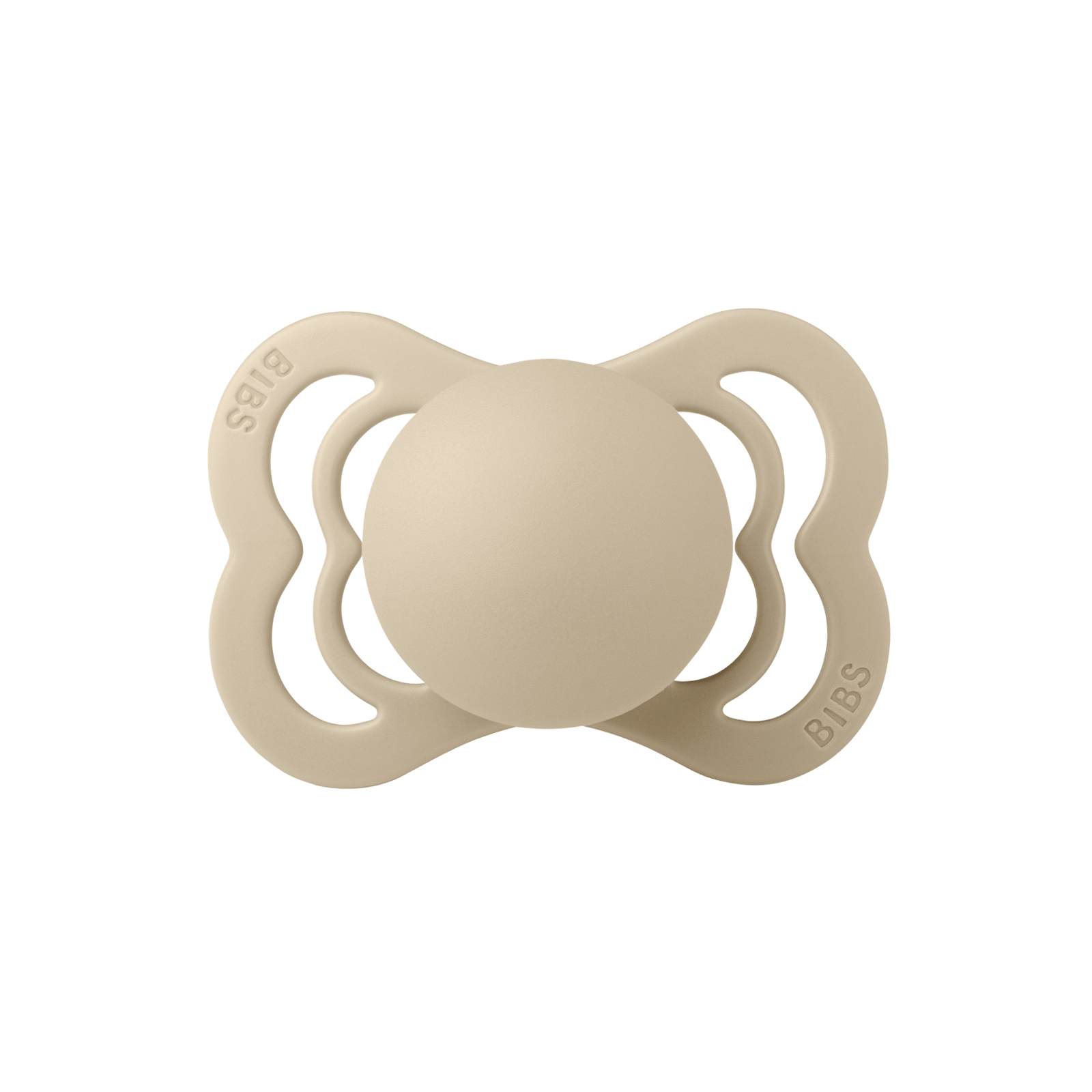 BIBS Pacifier Supreme Silicone 0+ månader Size 1 Vanilla