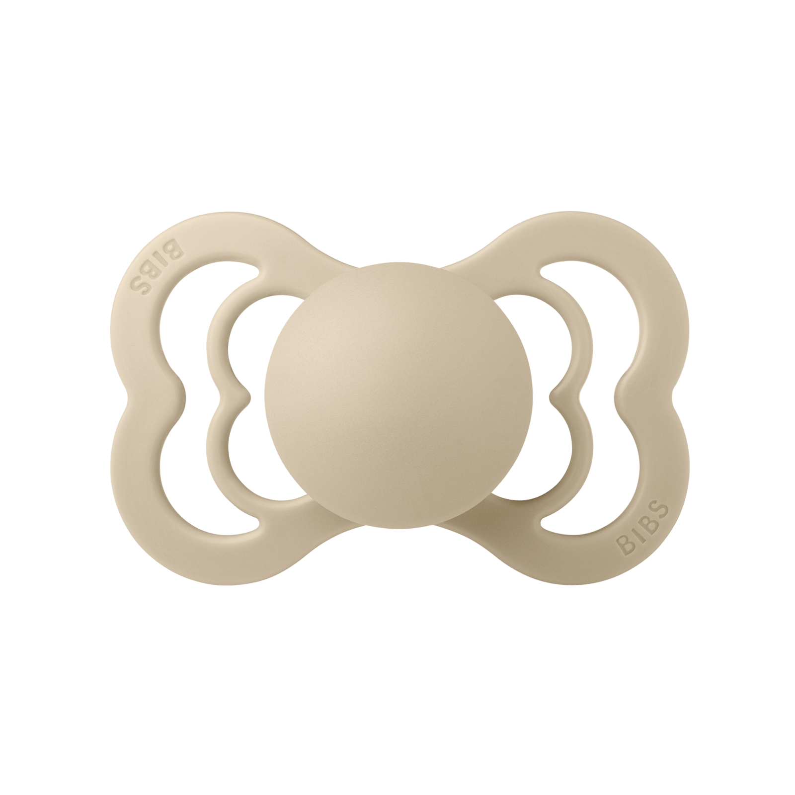 BIBS Pacifier Supreme Silicone 6+ månader Size 2 Vanilla