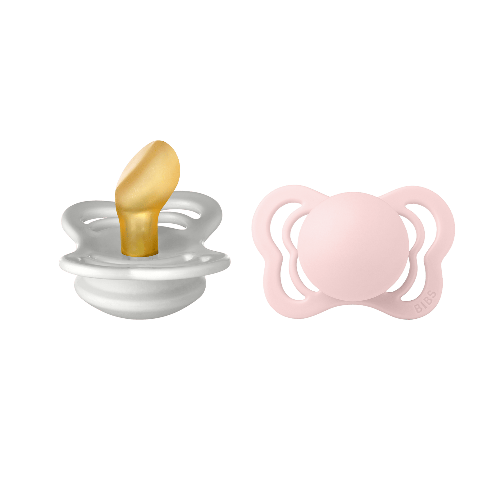 BIBS Couture Latex 0+ månader Size 1 Haze/Blossom 2 st