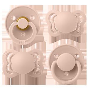 BIBS Try-it Collection 0+ månader Size 1 Blush 4 st