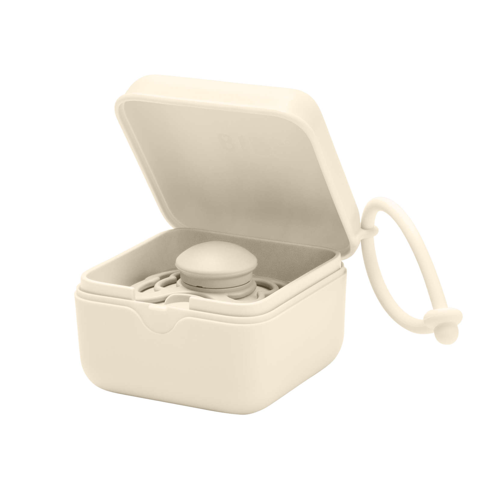 BIBS Pacifier Box Ivory 1 st