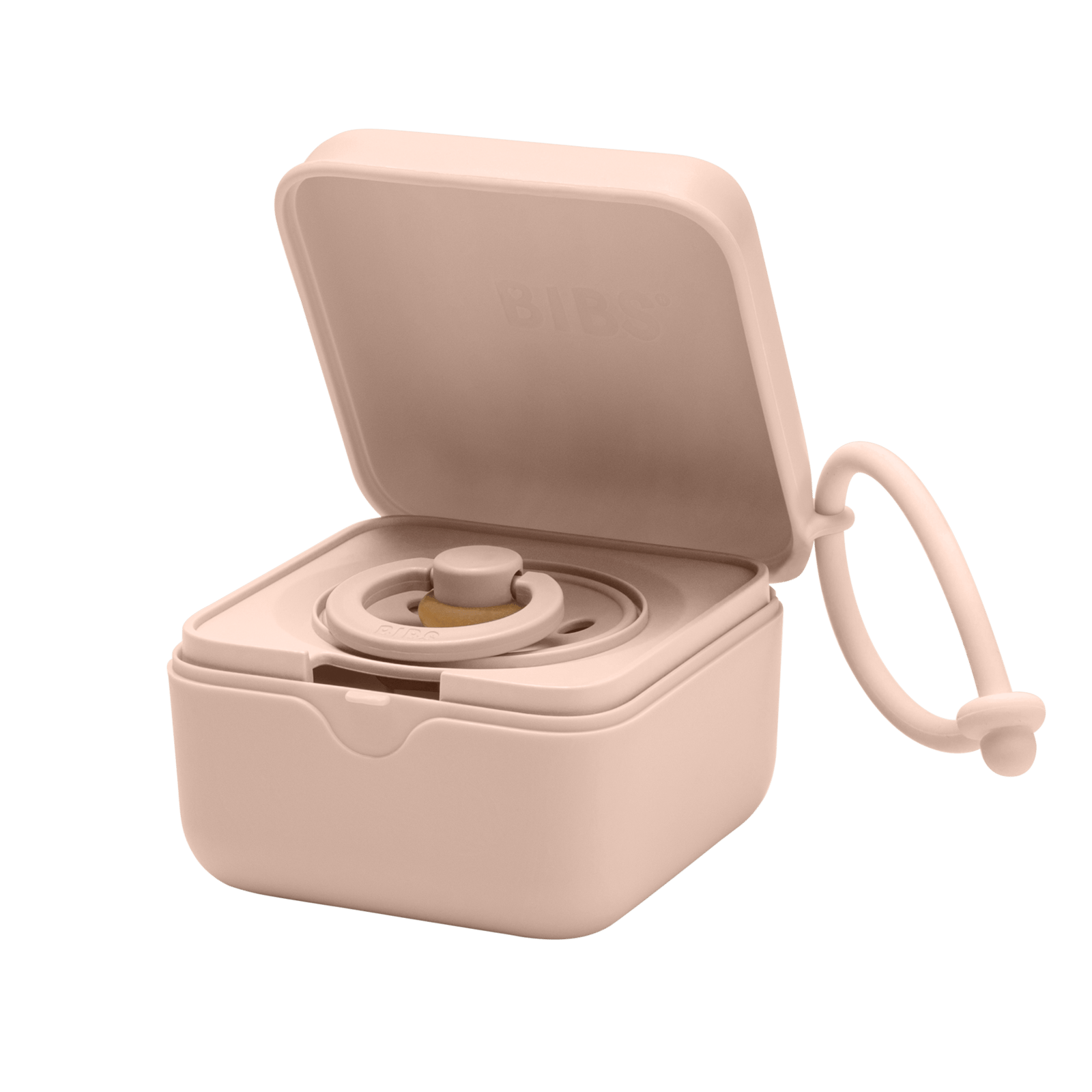 BIBS Pacifier Box Blush 1 st