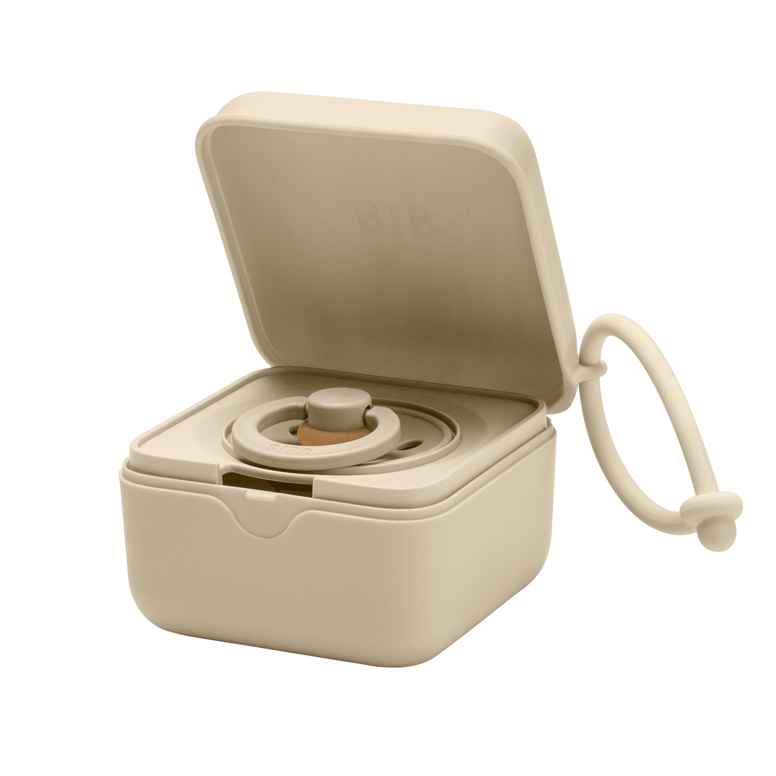 BIBS Pacifier Box Vanilla 1 st