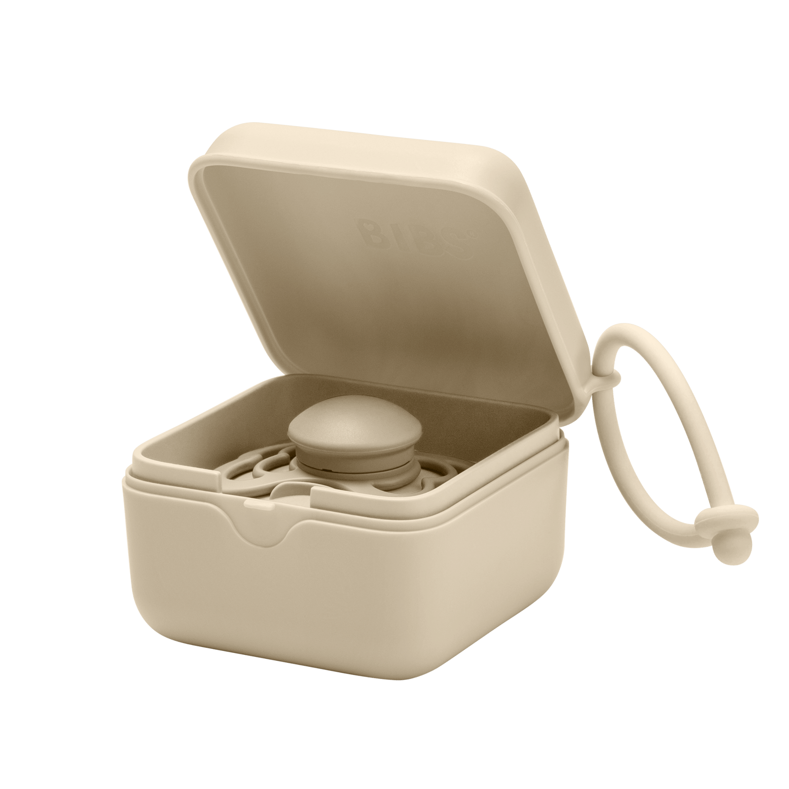 BIBS Pacifier Box Vanilla 1 st