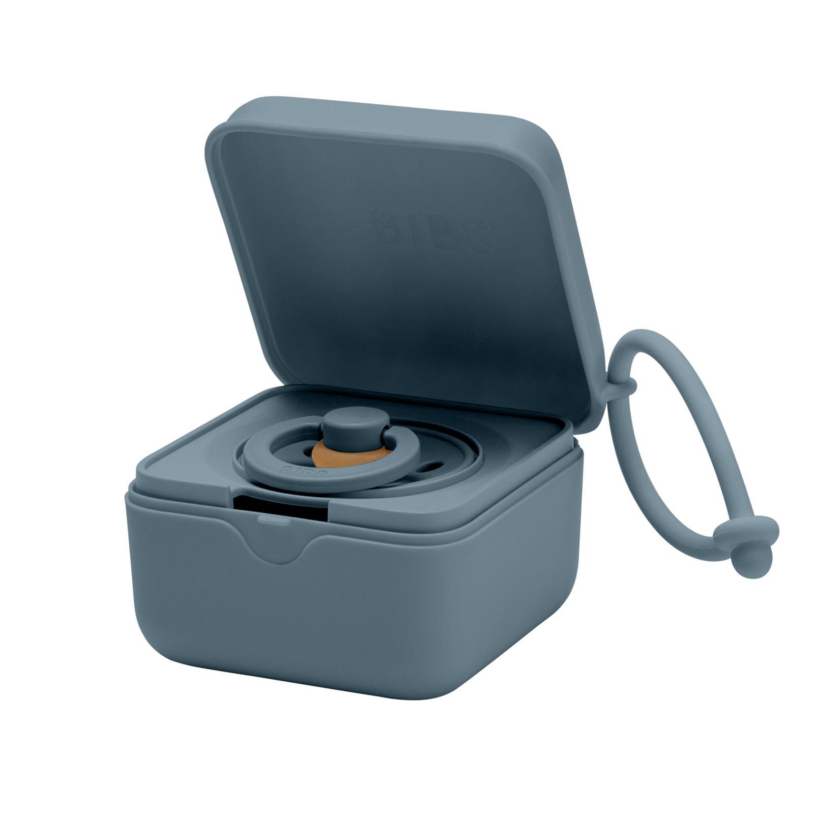 BIBS Pacifier Box Petrol 1 st