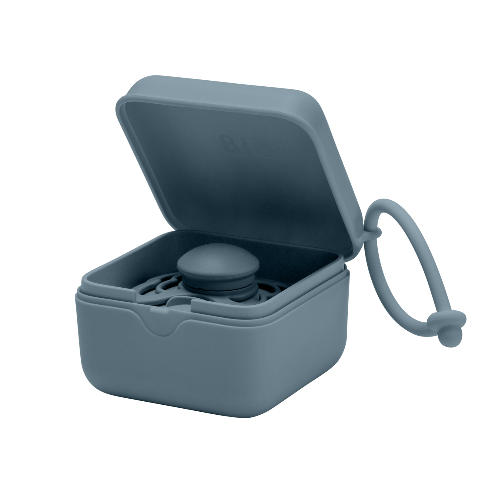 BIBS Pacifier Box Petrol 1 st