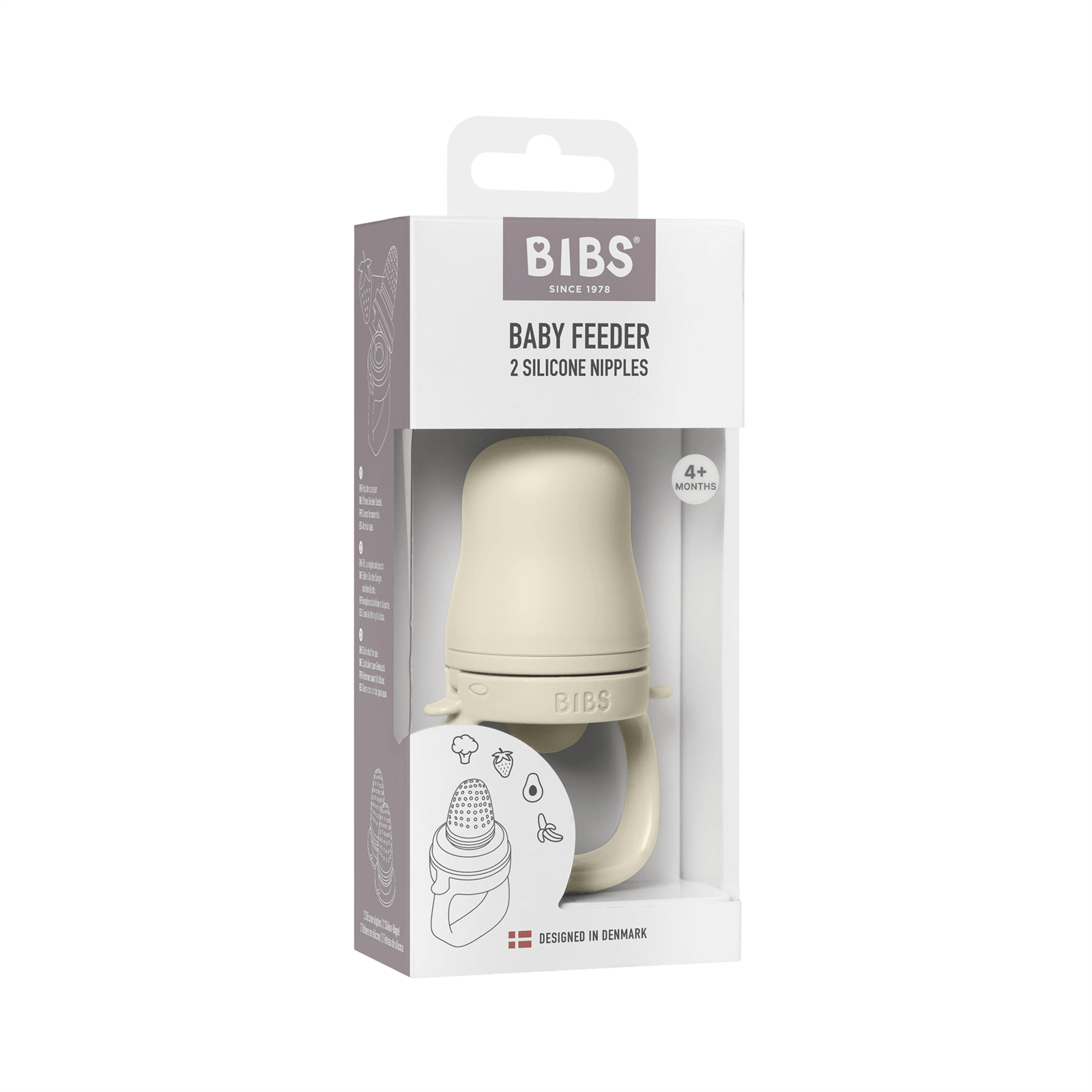 BIBS Baby Feeder Ivory 1 st