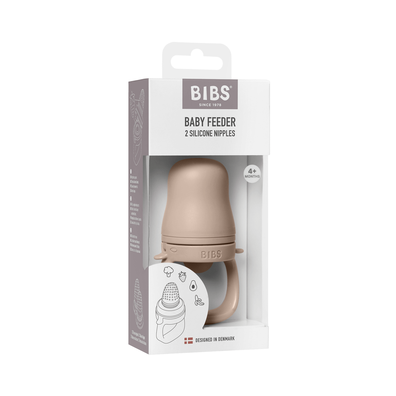 BIBS Baby Feeder Blush 1 st