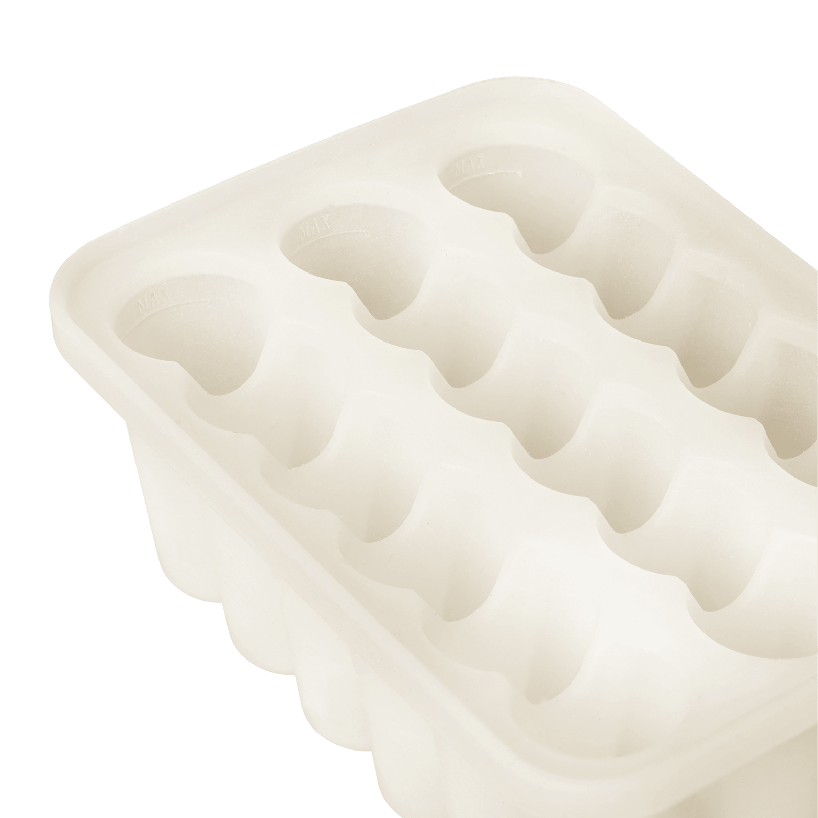 BIBS Baby Food Freezer Tray Ivory 1 st