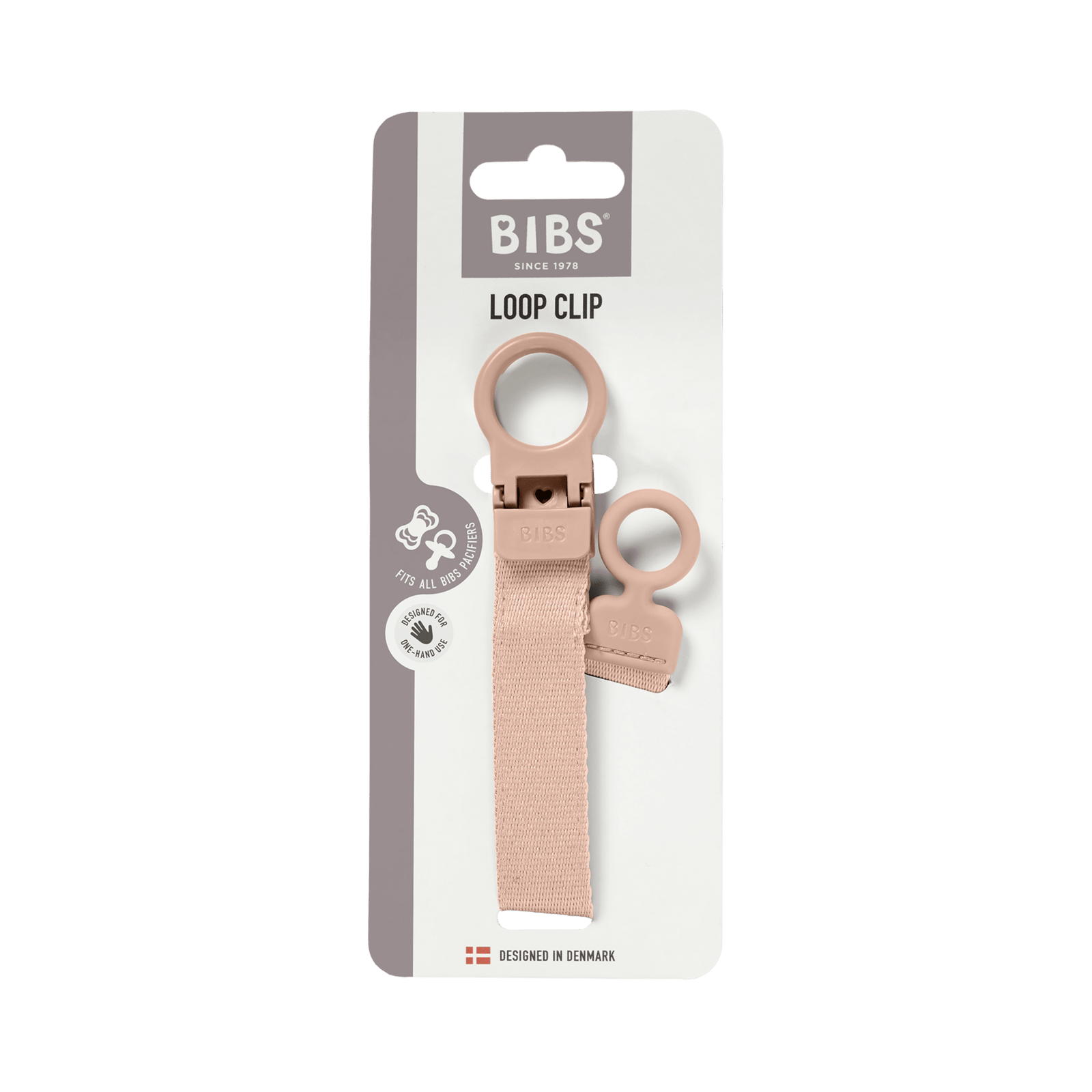 BIBS Napphållare Loop Blush
