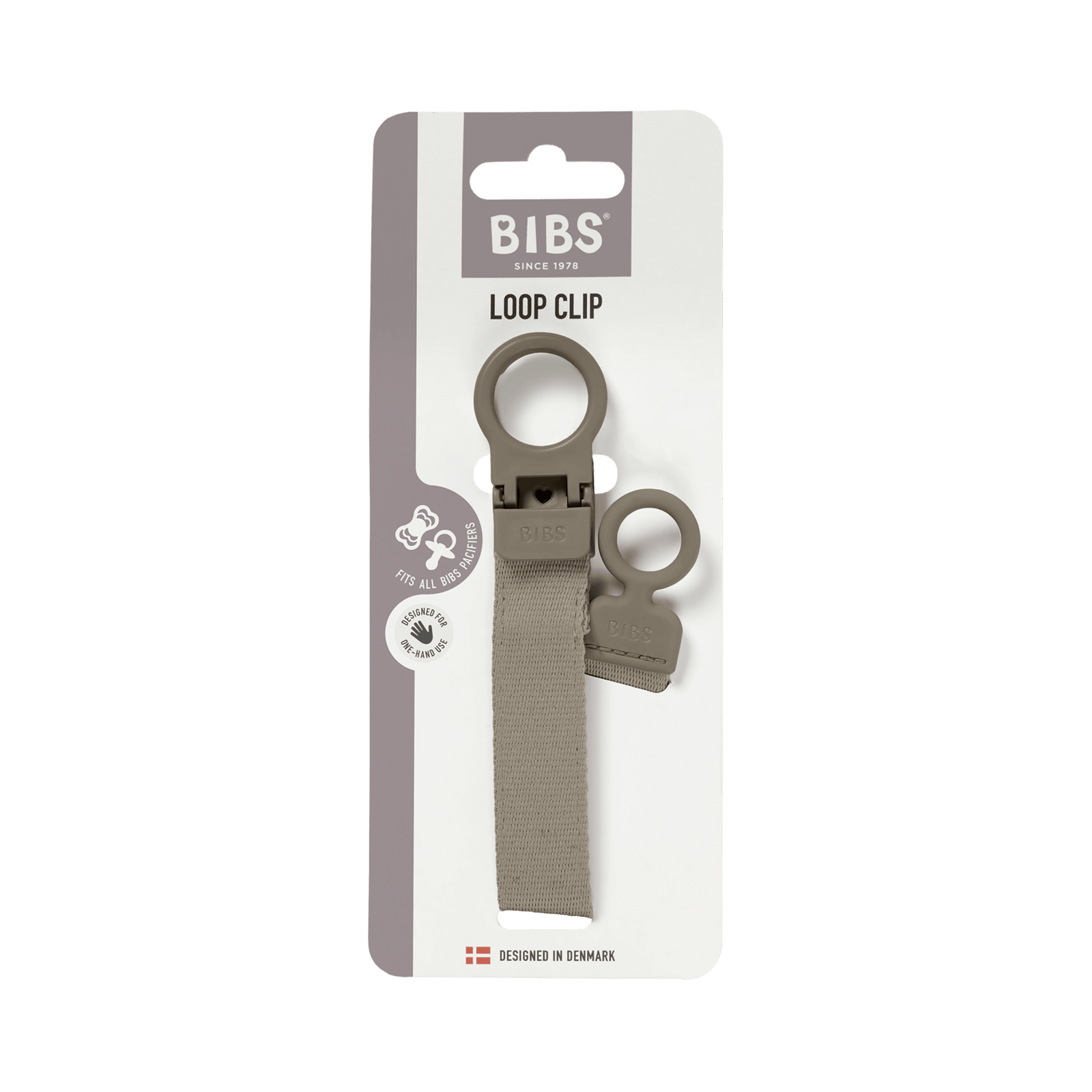 BIBS Napphållare Loop Dark Oak