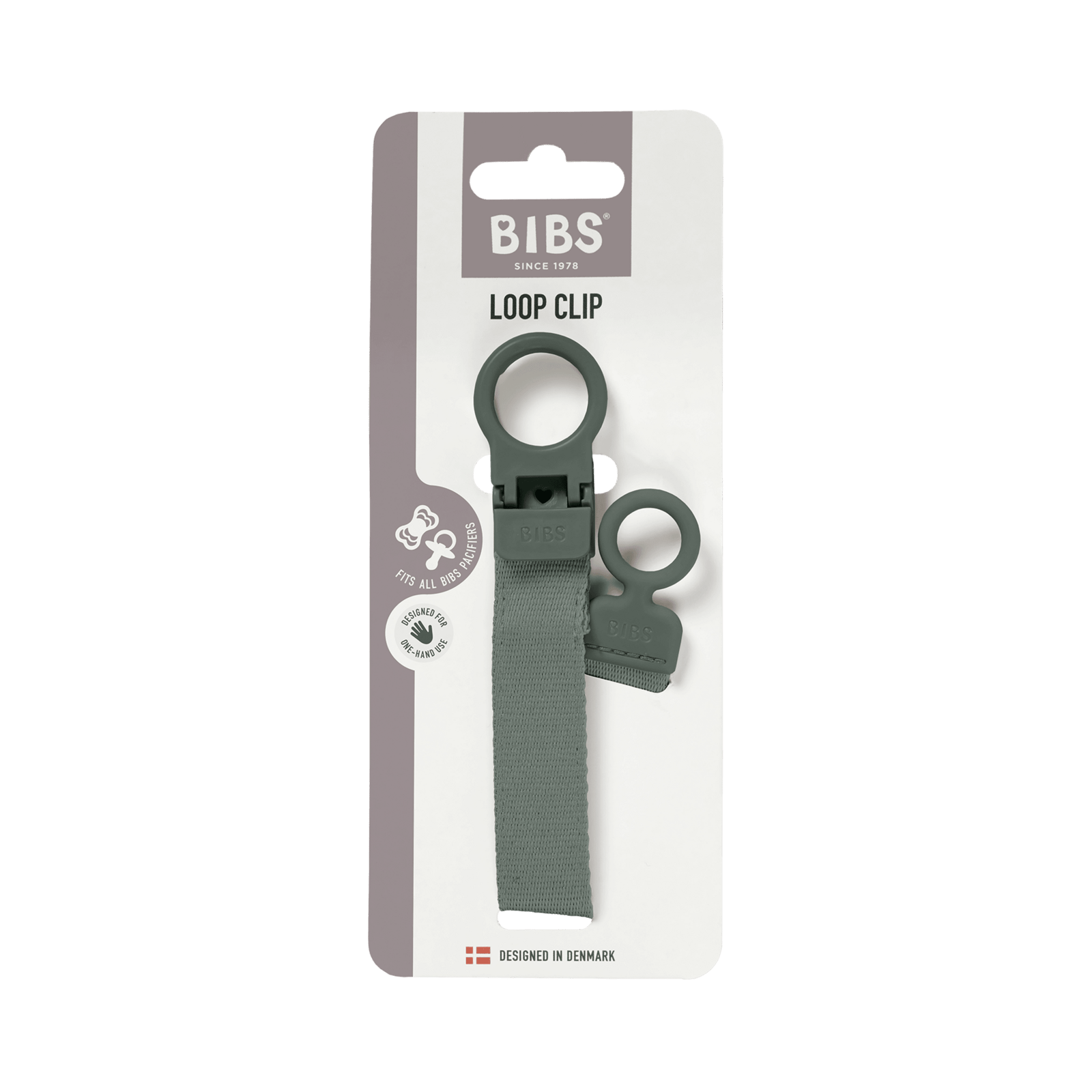 BIBS Napphållare Loop Pine
