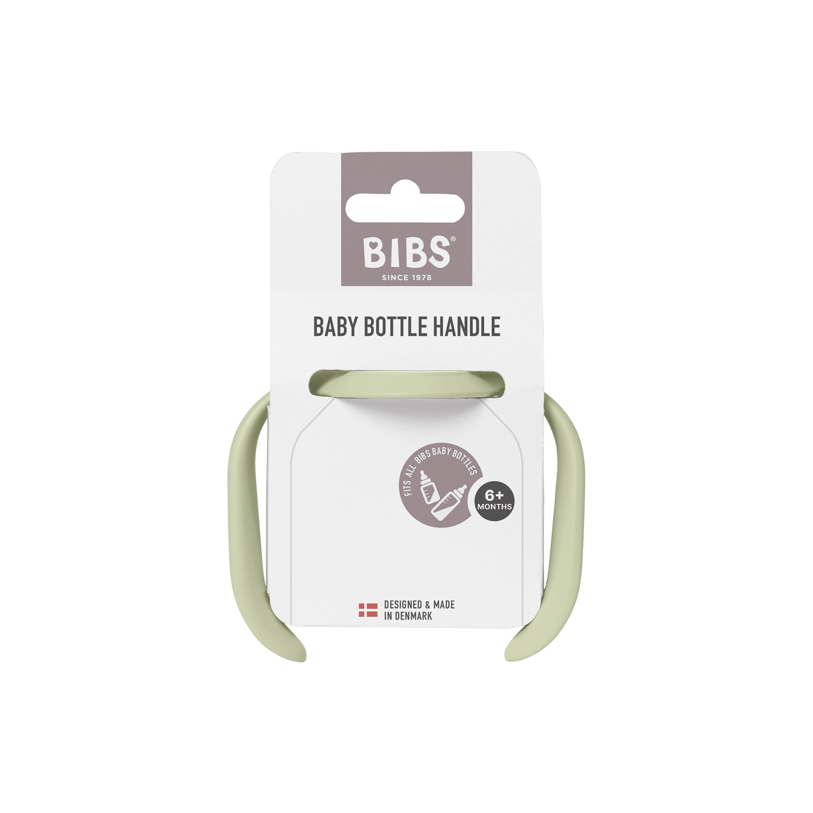 BIBS Baby Bottle Handle Sage