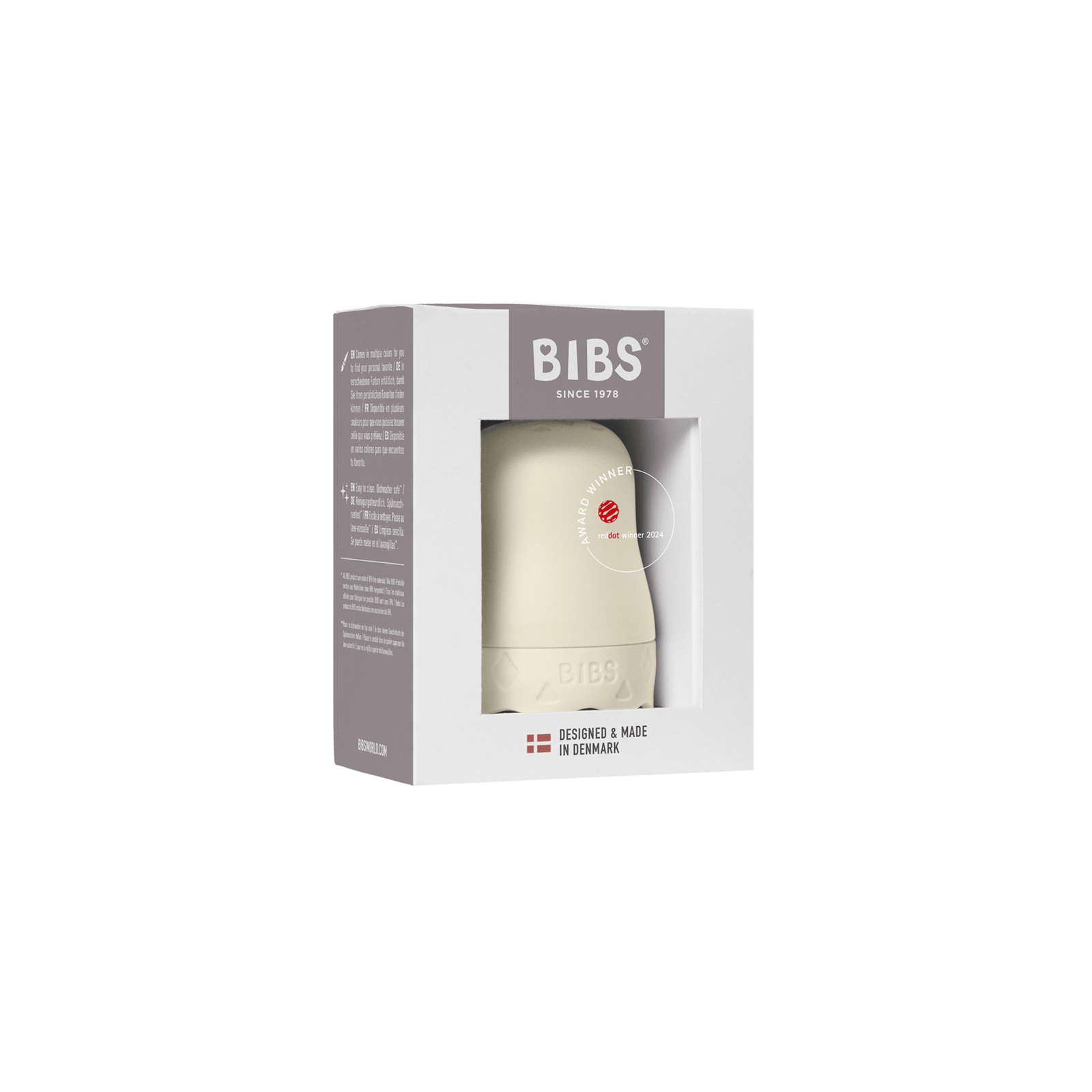 BIBS Boheme Baby Bottle Cap Ivory