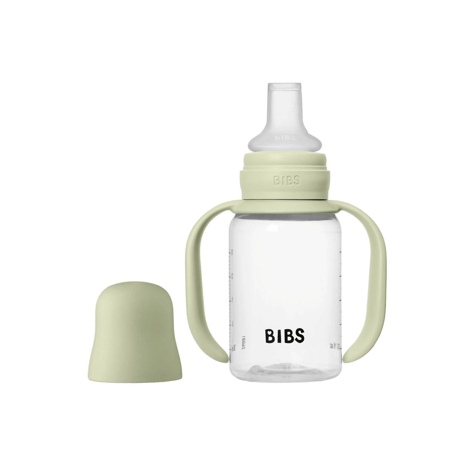 BIBS Baby Sippy Bottle Spout Silicone Sage 150 ml 1 st