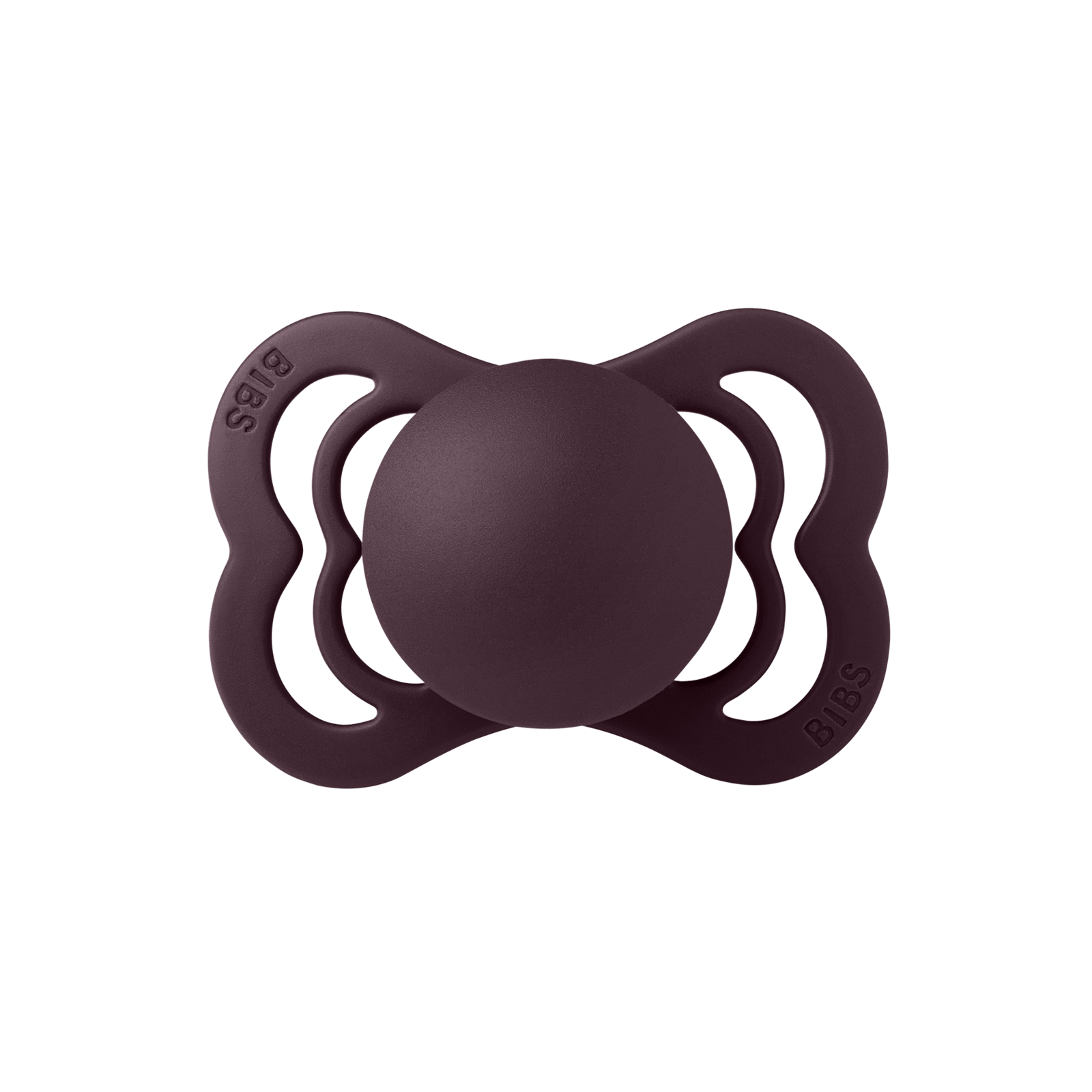 BIBS Pacifier Supreme Silicone 0+ månader Size 1 Plum