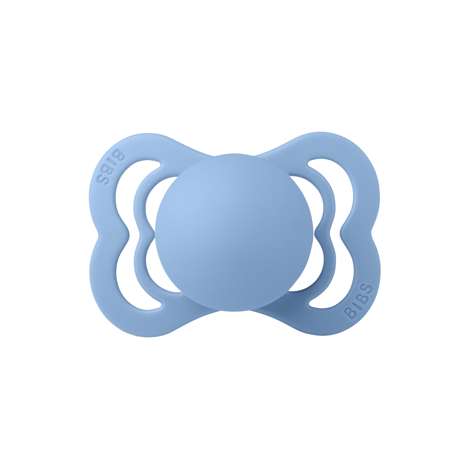 BIBS Pacifier Supreme Silicone 0+ månader Size 1 Sky Blue