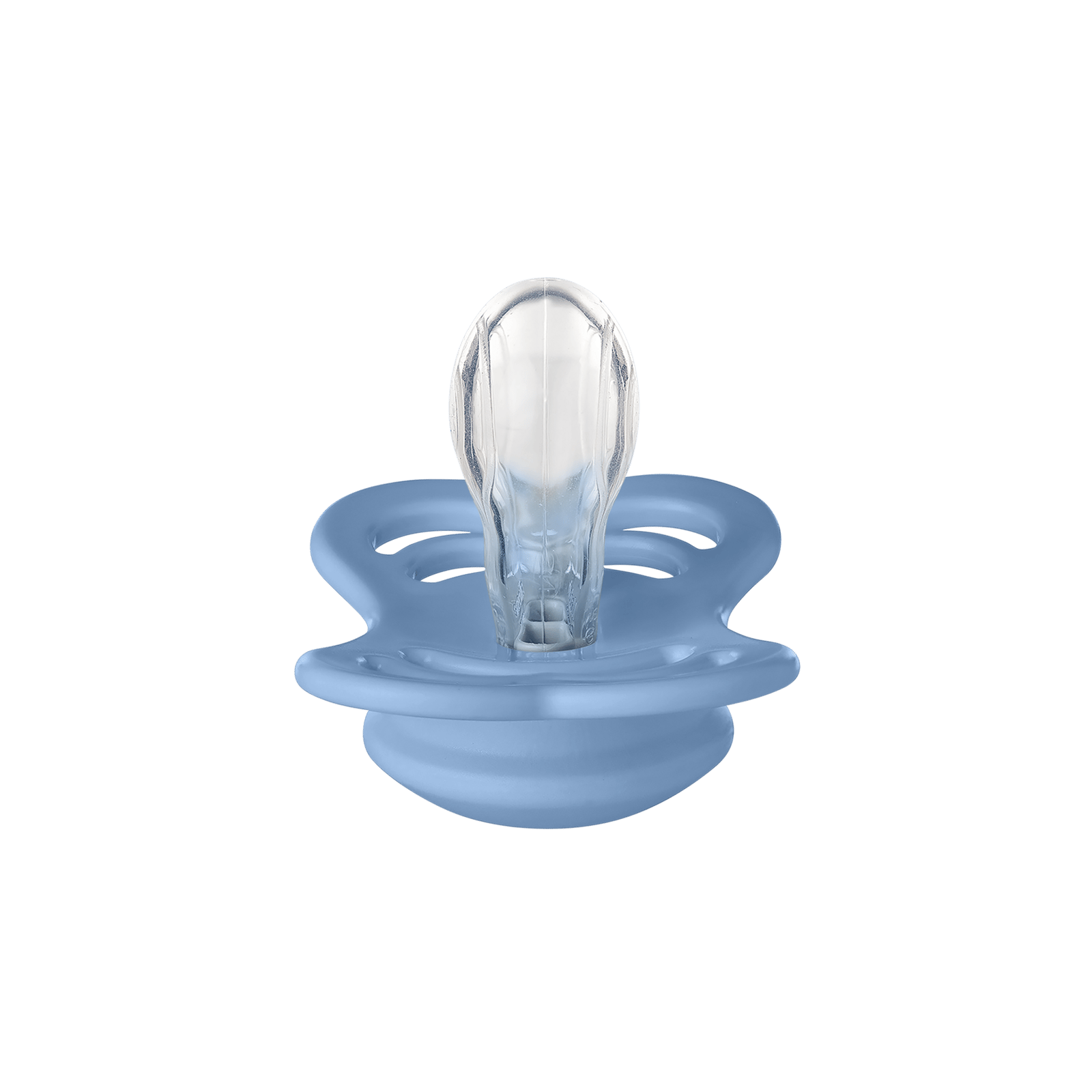 BIBS Pacifier Supreme Silicone 0+ månader Size 1 Sky Blue