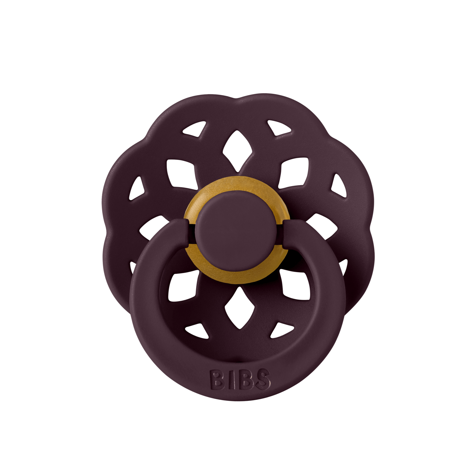 BIBS Pacifier Boheme Latex 6+ månader Size 2 Plum