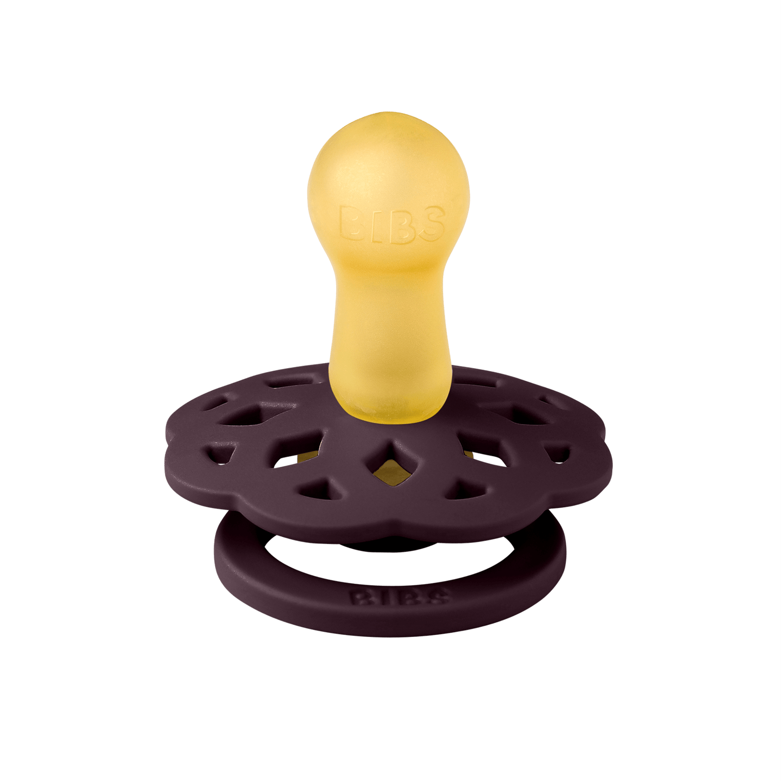 BIBS Pacifier Boheme Latex 6+ månader Size 2 Plum