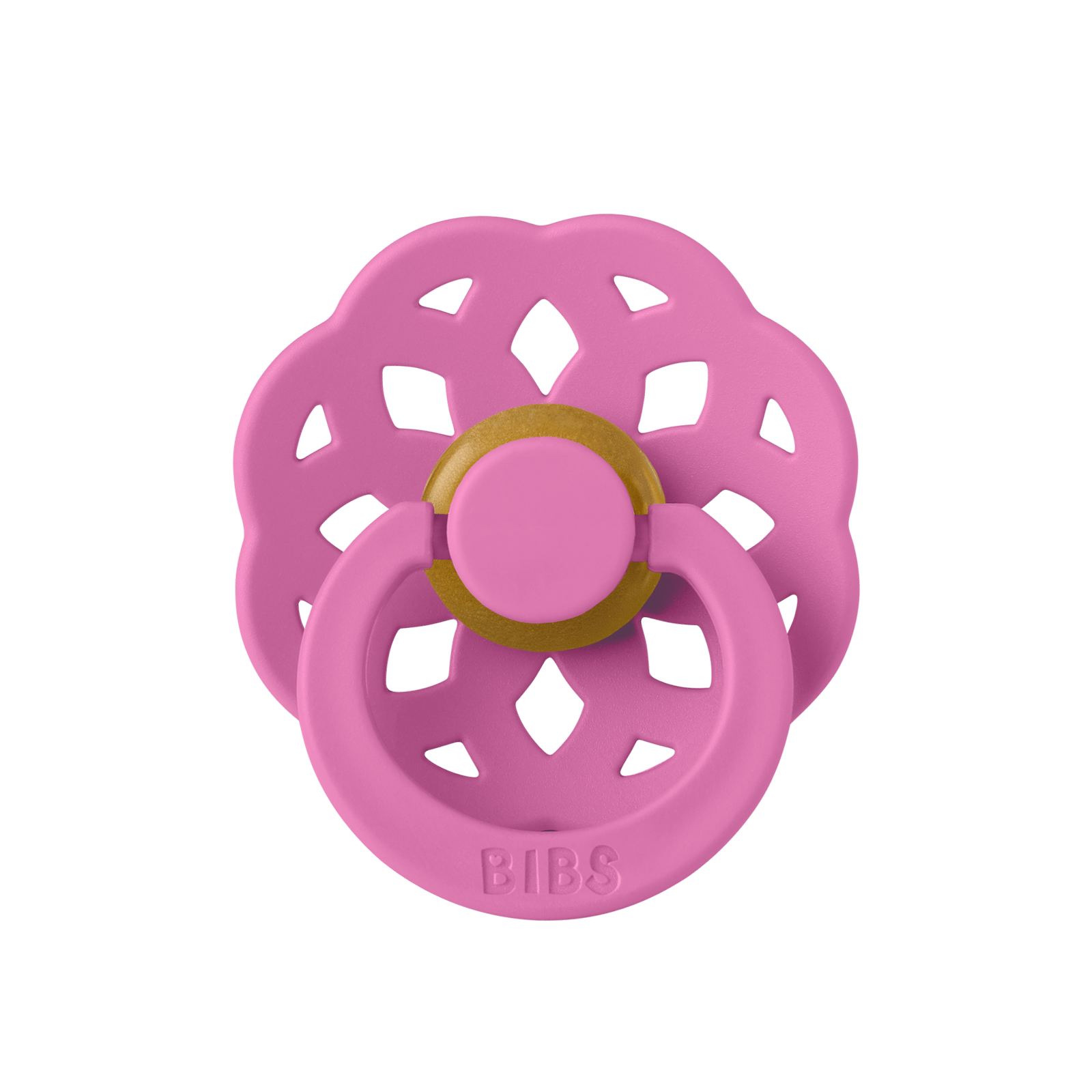 BIBS Pacifier Boheme Latex 6+ månader Size 2 Bubblegum