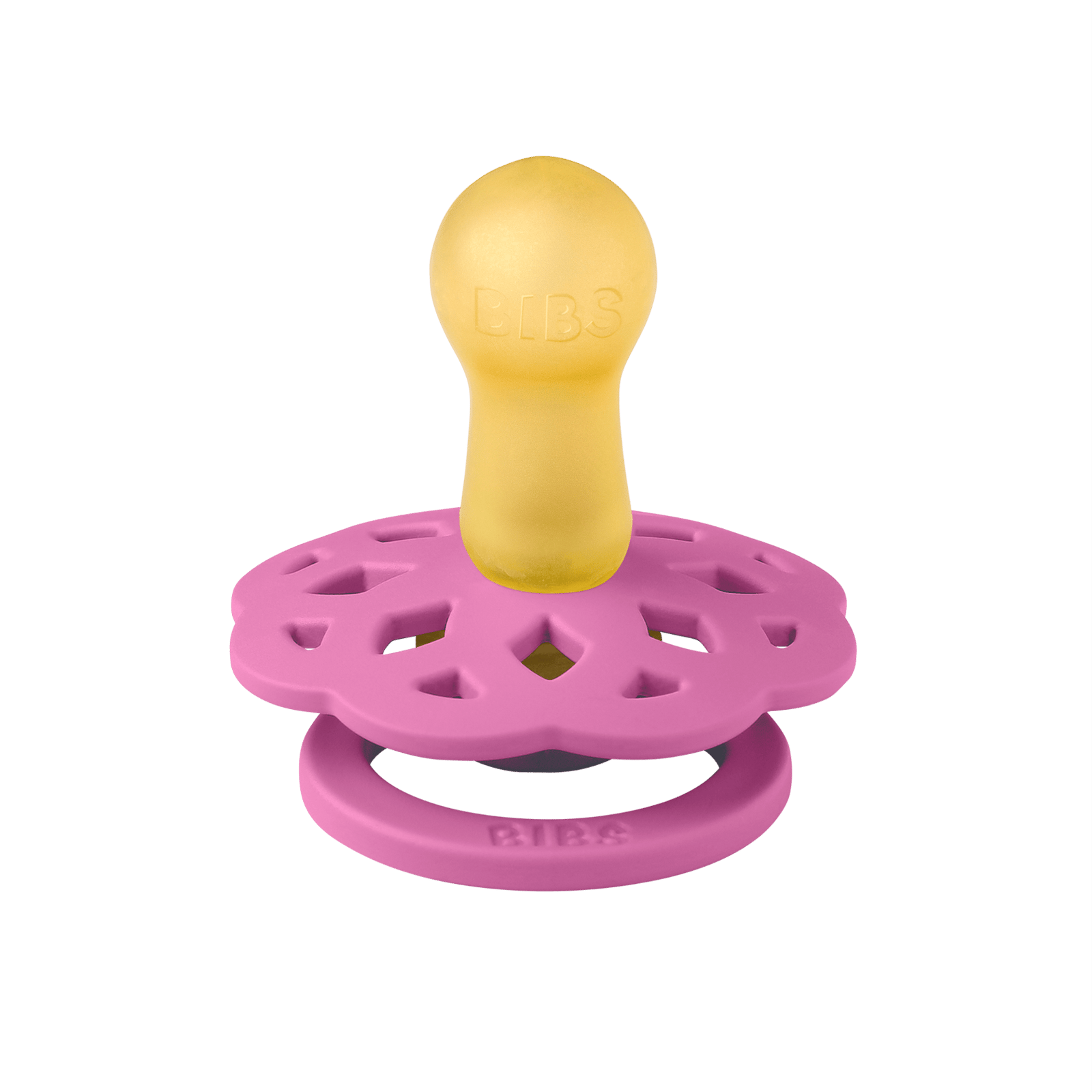 BIBS Pacifier Boheme Latex 6+ månader Size 2 Bubblegum