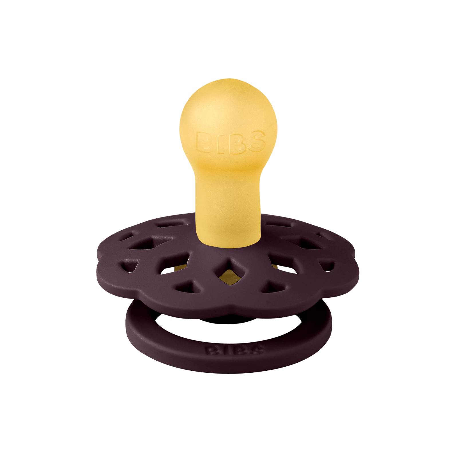 BIBS Pacifier Boheme Latex 0+ månader Size 1 Plum