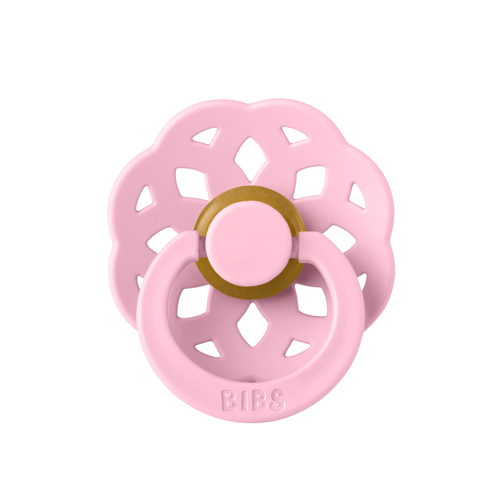 BIBS Pacifier Boheme Latex 0+ månader Size 1 Baby Pink
