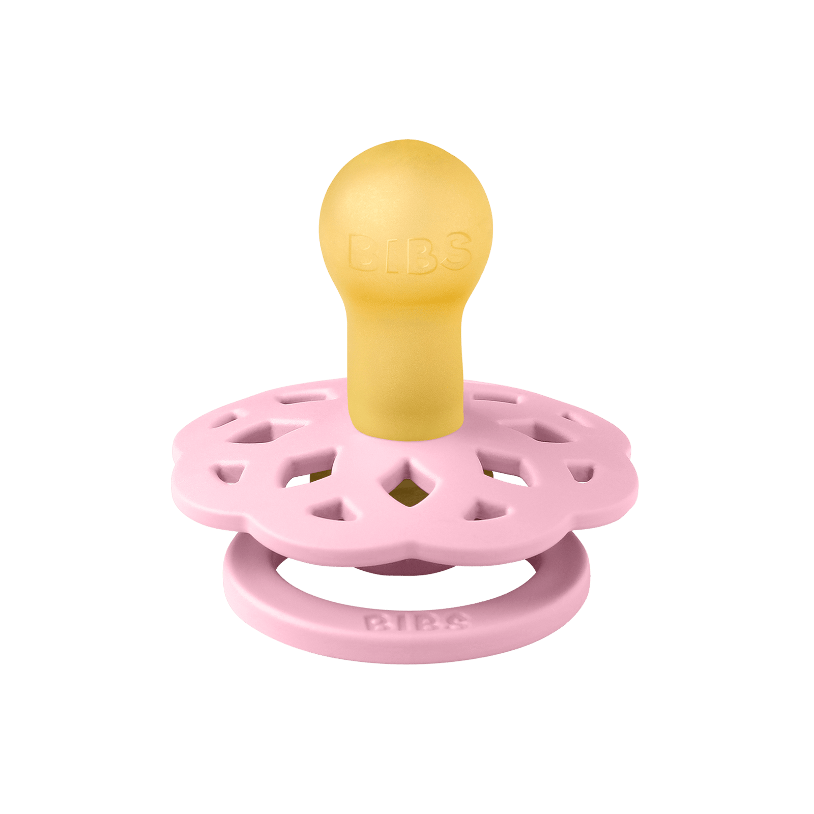 BIBS Pacifier Boheme Latex 0+ månader Size 1 Baby Pink