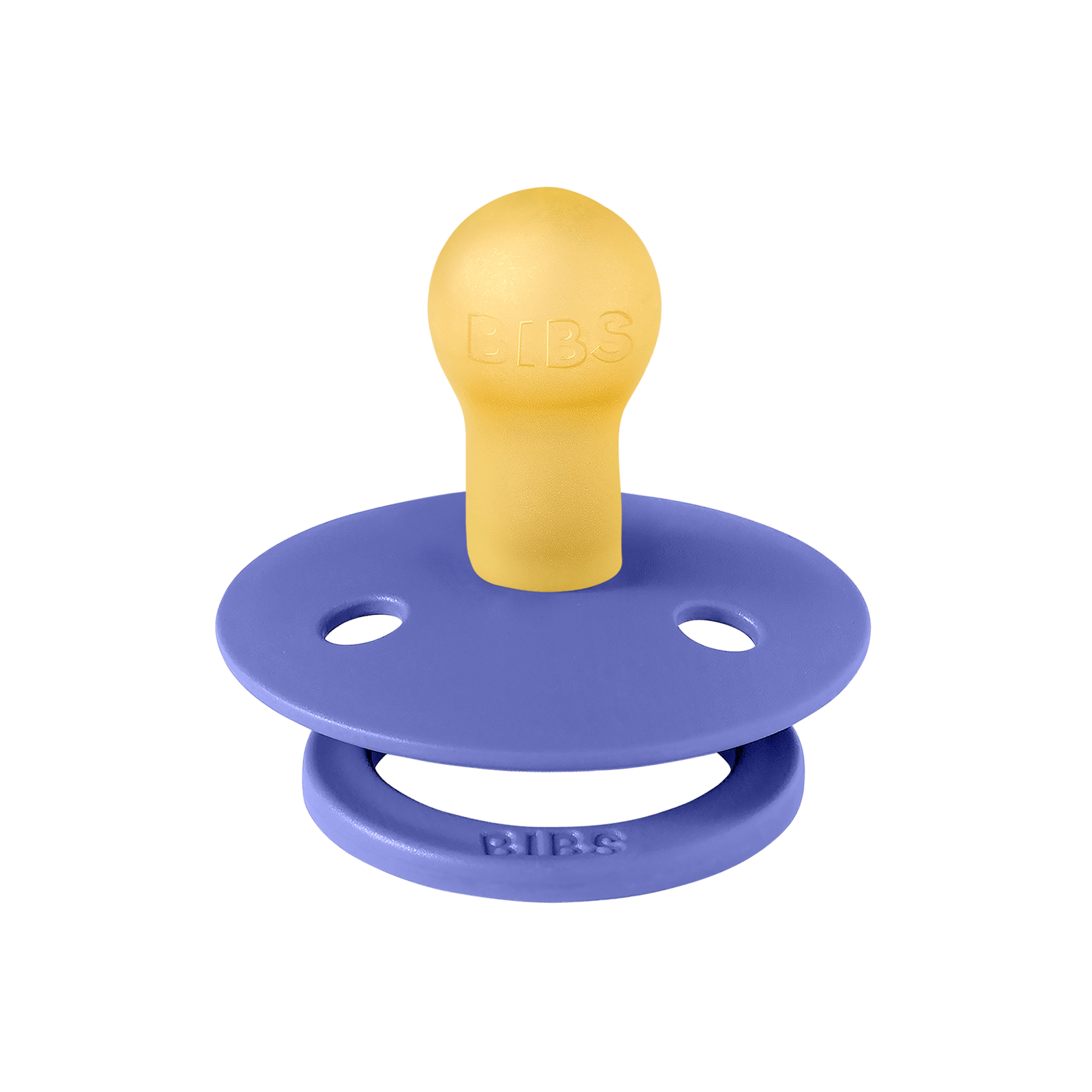BIBS Pacifier Colour Latex 0+ månader Size 1 Grape