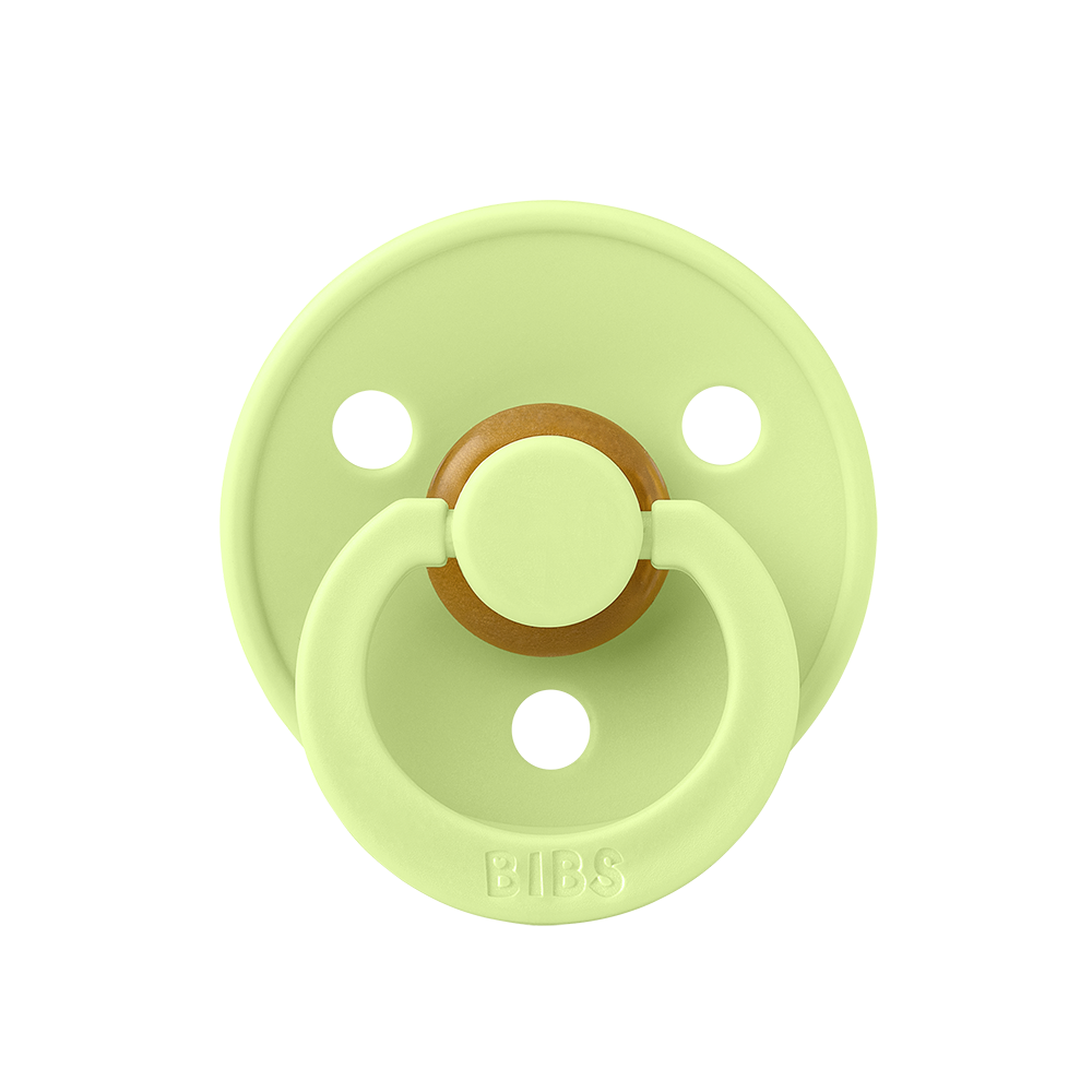 BIBS Pacifier Colour Anatomical Latex 0+ månader Size 1 Matcha