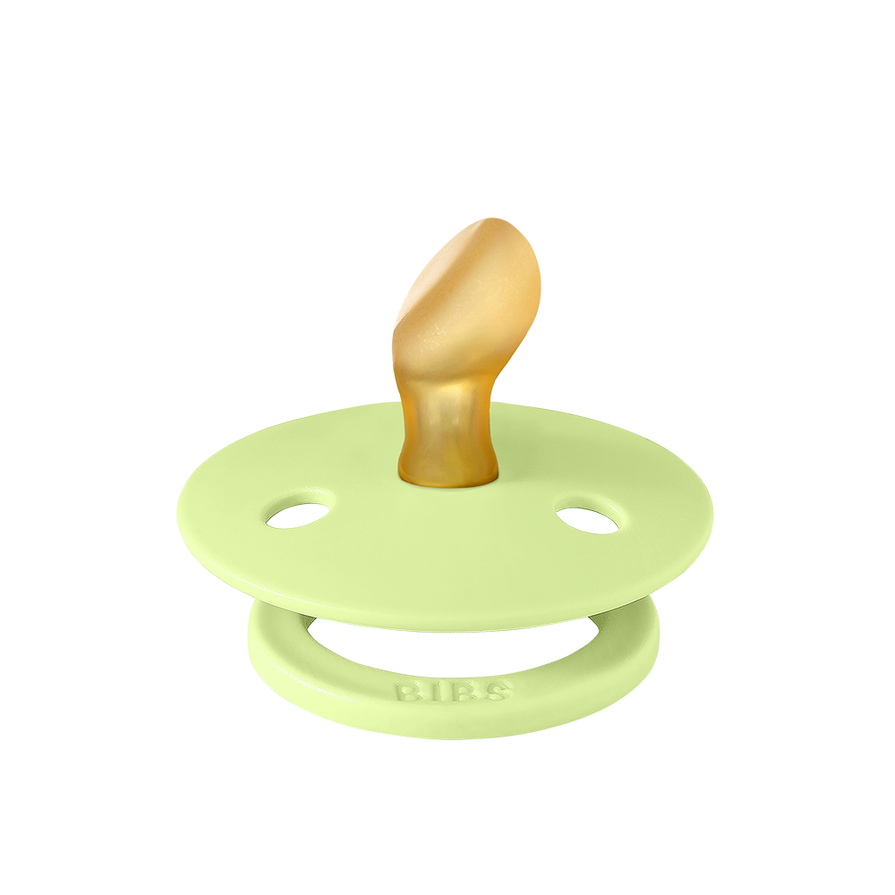 BIBS Pacifier Colour Anatomical Latex 0+ månader Size 1 Matcha