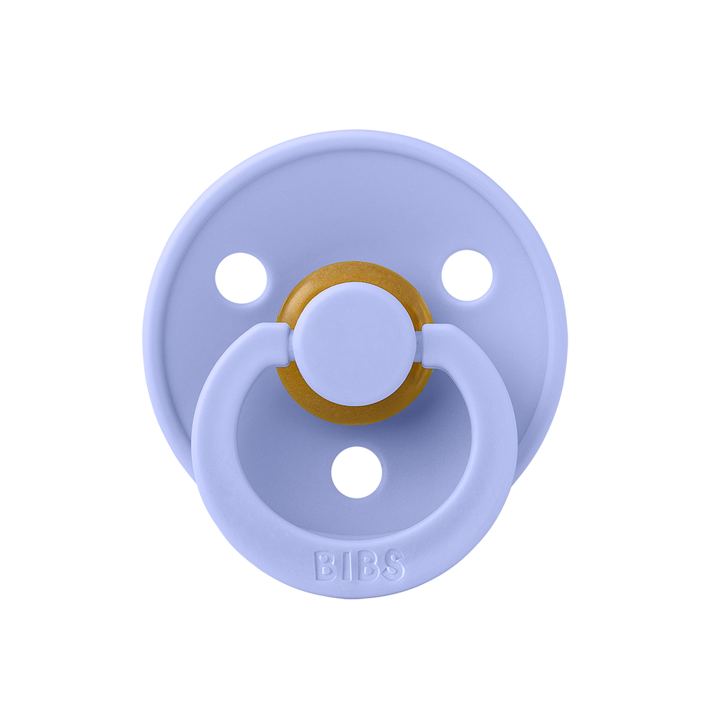 BIBS Pacifier Colour Anatomical Latex 6+ månader Size 2 Hush