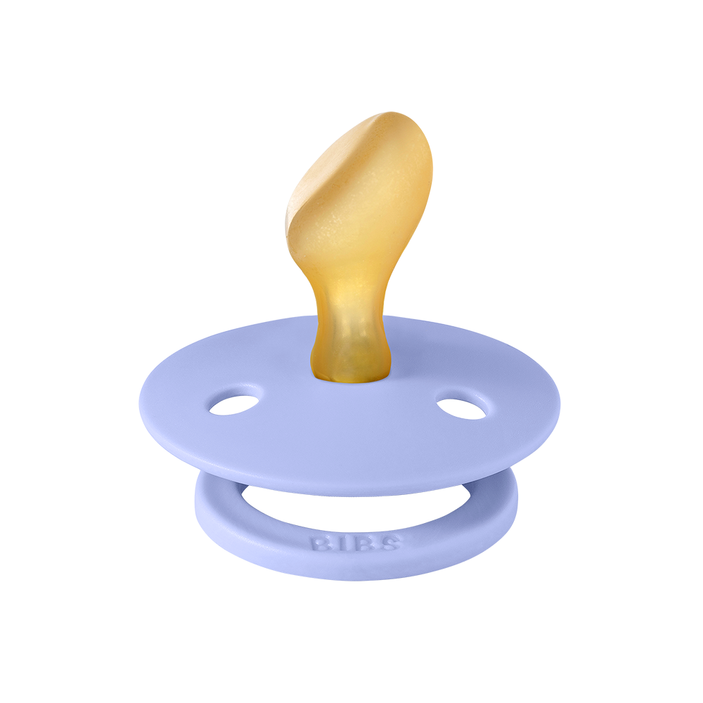 BIBS Pacifier Colour Anatomical Latex 6+ månader Size 2 Hush