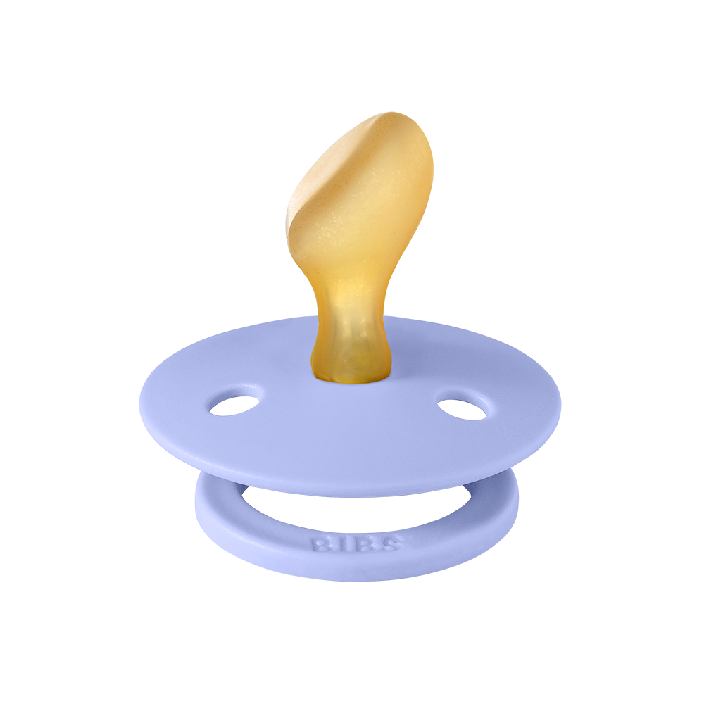 BIBS Pacifier Colour Anatomical Latex 6+ månader Size 2 Hush